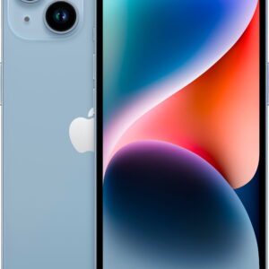Restored Apple iPhone 14 - Fully Unlocked - 512 GB Blue (Refurbished)