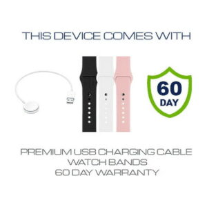 Restored Apple Watch Series 6 (GPS, 40mm) - Silver Aluminum Case - White Sport Band (Refurbished)