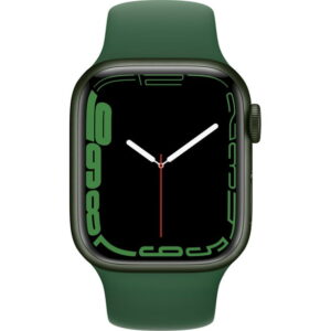 Restored Apple Watch Series 7 (GPS+Cellular, 41mm) - Aluminum Case - Clover Sport Band MKH93LL/A (Refurbished)