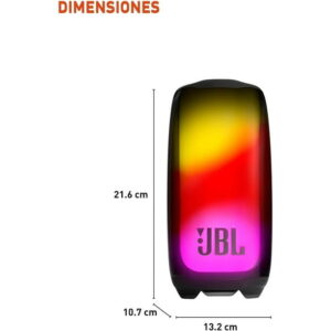 Restored JBL - Pulse 5 Portable Bluetooth Speaker with Light Show (Refurbished)