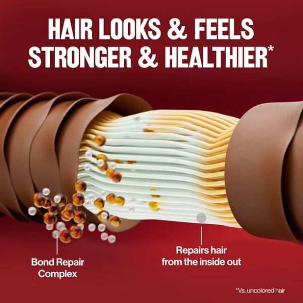 Revlon ColorSilk Permanent Hair Color, Bond Repair Complex, 04 Ultra Light Natural Blonde, 1 pack