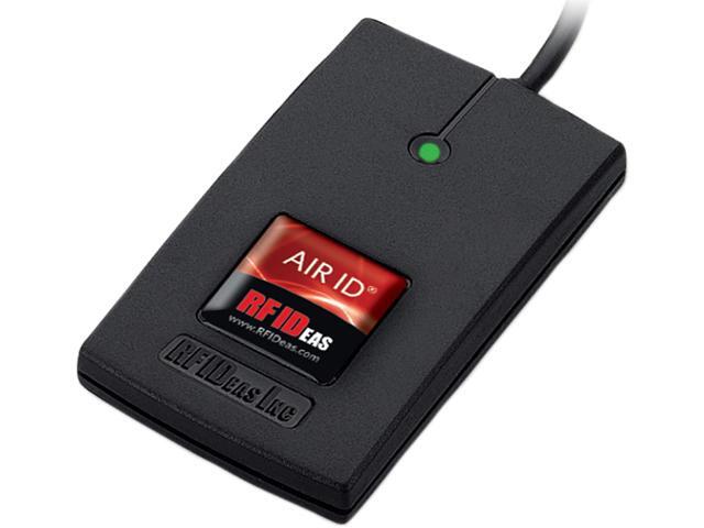 RF IDEAS RDR-7581AKU WAVE ID Solo Keystroke 13.56MHz CSN Black USB Reader