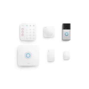 Ring Alarm 5-Piece Kit with Ring Battery Doorbell