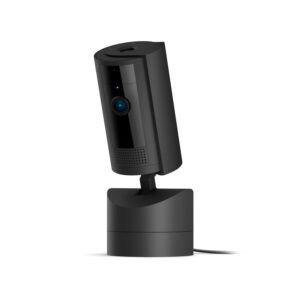 Ring Pan-Tilt Indoor Cam | See all around with 360° pan coverage, HD video, plus Two-Way Talk (2024 release) | Black