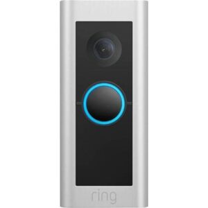 Ring Wired Video Doorbell Pro, Smart WiFi Video Doorbell Wired - Satin Nickel