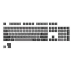 RK ROYAL KLUDGE 104 Keys PBT Keycaps Thick PBT Double Shot Gaming Keycaps for Mechanical Keyboards Keyboard Keys 104 87 61 (Color Random)