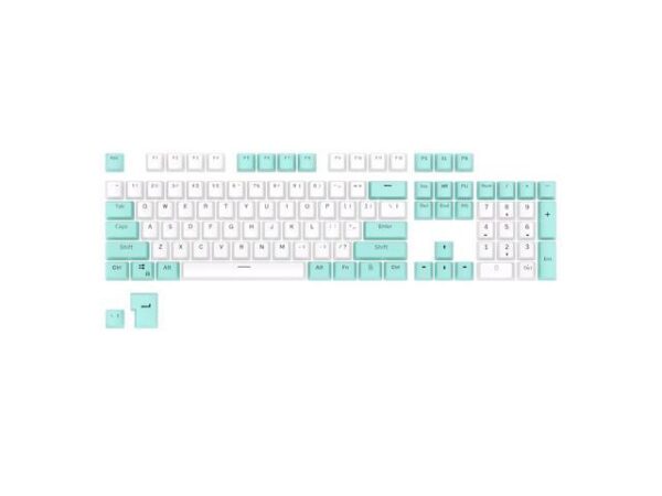 RK ROYAL KLUDGE 104 Keys PBT Keycaps Thick PBT Double Shot Gaming Keycaps for Mechanical Keyboards Keyboard Keys 104 87 61 (Color Random) RK ROYAL KLUDGE 104 Keys PBT Keycaps Thick PBT Double Shot Gaming Keycaps for Mechanical Keyboards Keyboard Keys 104 87 61 (Color Random)