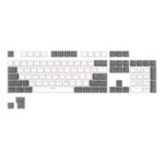 RK ROYAL KLUDGE 104 Keys PBT Keycaps Thick PBT Double Shot Gaming Keycaps for Mechanical Keyboards Keyboard Keys 104 87 61 (Color Random)