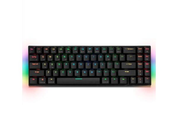 RK71 Mechanical Keyboard RGB Backlit 71 Keys Small Compact Gaming Keyboard, Wired/Wireless Bluetooth Mini Portable Keyboard Gaming/Office for iOS RK71 Mechanical Keyboard RGB Backlit 71 Keys Small Compact Gaming Keyboard, Wired/Wireless Bluetooth Mini Portable Keyboard Gaming/Office for iOS