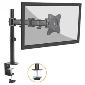 Rocelco DM1 Double Articulated Desktop Mount