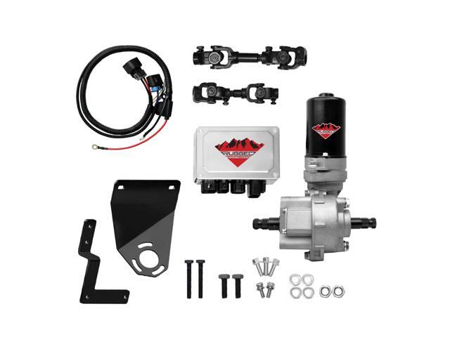 Rugged Front Electric Power Steering Kit for Polaris Ranger 570 Full-Size Model/Ranger 570-4 Crew Model, Is A Bolt on System, Gets Rid of Wheel