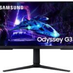 Samsung 24" Odyssey G3 (G30D) FHD 180Hz 1ms Gaming Monitor with Ergonomic Stand - LS24DG302ENXZA
