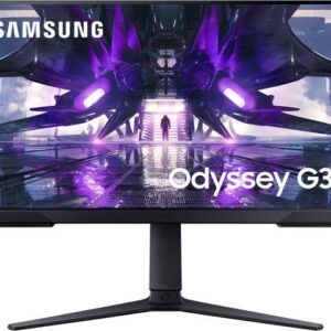 SAMSUNG 32" 165 Hz (Max) VA FHD Gaming Monitor FreeSync Premium (AMD Adaptive Sync) 72% NTSC HDMI, DisplayPort, Audio Odyssey G32A LS32AG320NNXZA