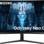 SAMSUNG 32" Max 240 Hz VA UHD Gaming Monitor FreeSync Premium Pro (AMD Adaptive Sync) DCI-P3 95% HDMI, DisplayPort, USB, Audio Odyssey Neo G8