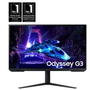 Samsung 32" Odyssey G3 (G30D) FHD 180Hz 1ms Gaming Monitor with Ergonomic Stand - LS32DG302ENXZA