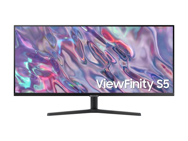 Samsung 34-inch QHD Black 100Hz 5ms LED FreeSync High Resolution Monitor (LS34C50DGANXZA) - [Canada Version] (2023)