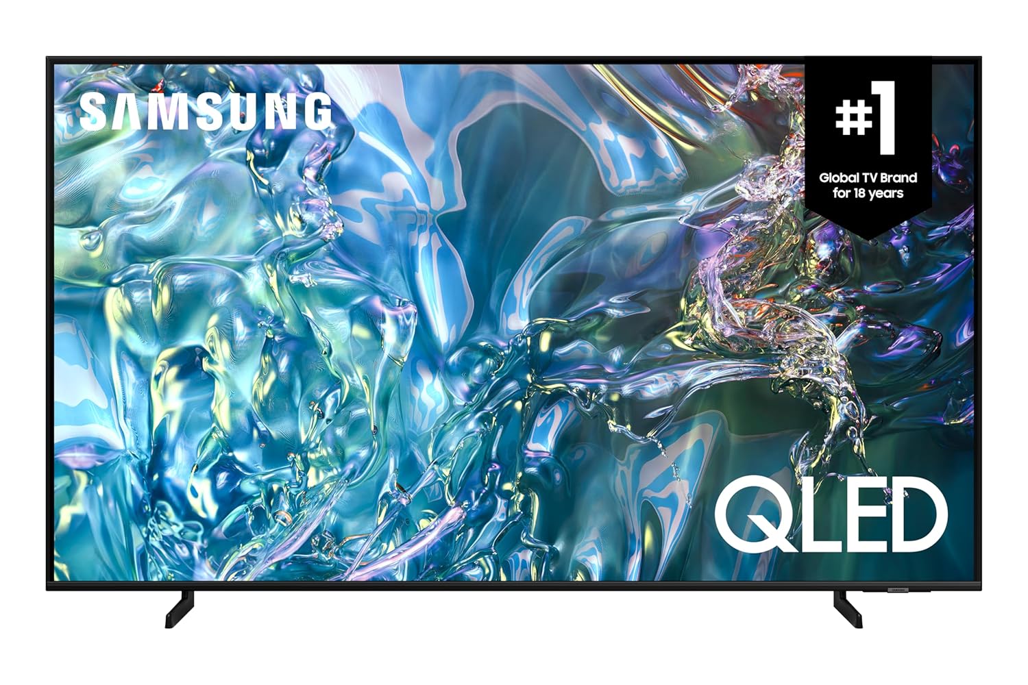 SAMSUNG 43-Inch QLED 4K Q60D Series Quantum HDR, Q-Symphony, Motion Xcelerator, Gaming Hub, Smart TV - [QN43Q60DAFXZC] [Canada Version] (2024)