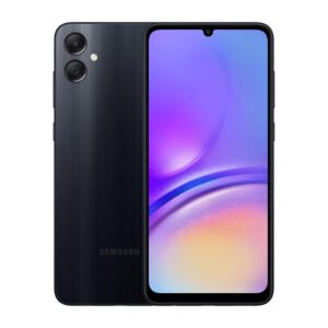 Samsung Galaxy A05, Android Smartphone, Dual SIM Mobile Phone, LTE, 4GB RAM, 128GB Storage, Black