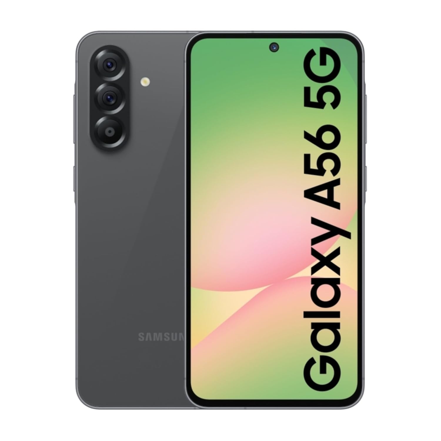Samsung Galaxy A56 5G, 128GB + 8GB RAM, 6.6" Display, Triple 50MP Camera, Unlocked International Version, Grey