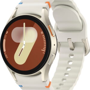Samsung Galaxy Watch7 40mm Bluetooth and WiFi Aluminum Smart Watch, Cream