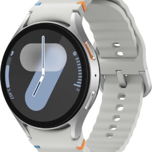 Samsung Galaxy Watch7 44mm Smart Watch, Aluminum, Bluetooth, Silver