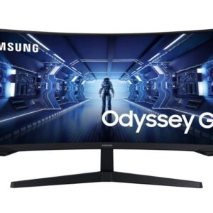 SAMSUNG Odyssey G5 LC34G55TWWNXZA 34" WQHD 3440 x 1440 (2K) 1ms (MPRT) 165Hz HDR10, HDMI, DisplayPort FreeSync Premium Curved Gaming Monitor