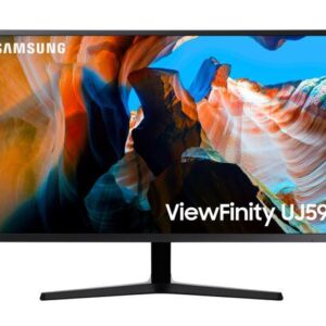 Samsung UJ59 ViewFinity LU32J590UQNXZA 32" 3840 x 2160 Ultra HD 4K Resolution 2x HDMI, DisplayPort AMD FreeSync Flicker Free Slim Bezel LED Backlit