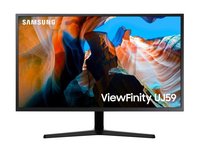 Samsung UJ59 ViewFinity LU32J590UQNXZA 32" 3840 x 2160 Ultra HD 4K Resolution 2x HDMI, DisplayPort AMD FreeSync Flicker Free Slim Bezel LED Backlit