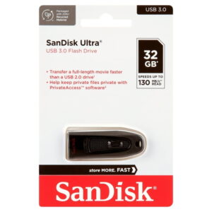 SanDisk Cruzer Ultra 32GB USB 3.0 Flash USB Drive