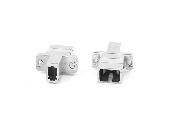 SC-LC Female to Female Hybrid Fiber Optical Connector Adapter