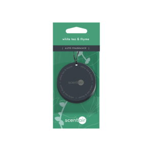 ScentAir Auto & Room Fragrance Puck with 30 Day Lasting Scent, White Tea & Thyme, 3 Count