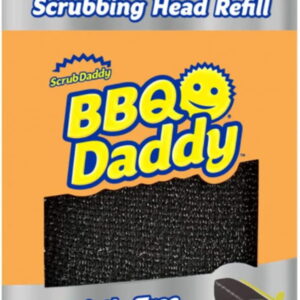Scrub Daddy BBQ Daddy Grill Brush Head Refill - Bristle Free Steam Cleaning Scrubber for BBQ Daddy Grill Brush - Grill Cleaning Brush Attachment with ArmorTec Steel Mesh for...