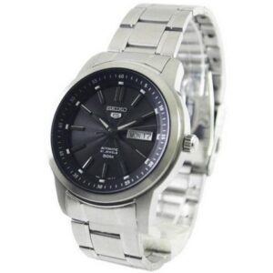 Seiko 5 Automatic 21 Jewels Blue Quarter Speed Dial Look SNKK27K1 30M Mens Watch