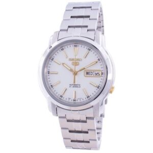 Seiko 5 Automatic White Dial SNKL77 SNKL77K1 SNKL77K Men's Watch
