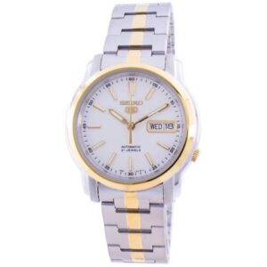 Seiko 5 Automatic White Dial SNKL84 SNKL84K1 SNKL84K Men's Watch