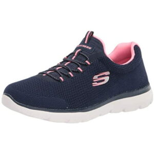 Skechers Women's SUMMITS-FRESH IMPRESSION Slip-On Athletic Sneaker, Wide Width Available