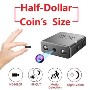 Smallest Hidden Spy Camera Werleo 1080P Mini Secret HD Conceal Nanny Video Recorder with Night Vision and Motion Detection Tiny Compact Covert