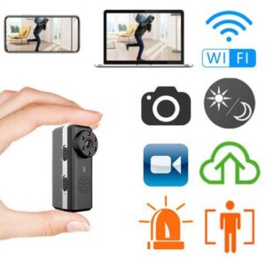 Smallest WiFi Camera WERLEO Indoor HD IP Wireless Smart Home Security Nanny Camera with Motion Detection Night Vision 2-Way Audio Cloud Storage Live