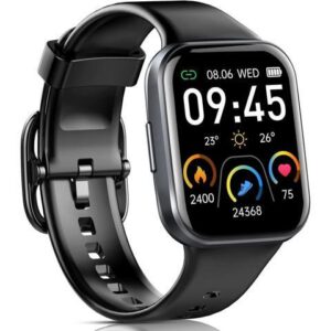 Smart Watch, 1.69" HD Touch Screen Fitness Watch for Men Women, 25 Sports Modes Fitness Tracker with Heart Rate Sleep Monitor, Pedometer Activity