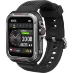 Smart Watch, 1.8" Touch Screen Smartwatch with Alexa Built-in IP68 Waterproof, Fitness Tracker Watch with 100+ Sports Modes Heart Rate/Blood