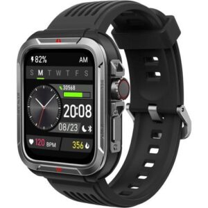 Smart Watch, 1.8" Touch Screen Smartwatch with Alexa Built-in IP68 Waterproof, Fitness Tracker Watch with 100+ Sports Modes Heart Rate/Blood