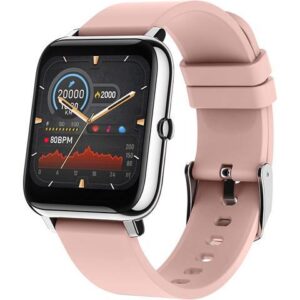 Smart Watch Fitness Tracker Full-touch Screen for Android IOS Phones Fitness Tracker with Heart Rate Blood Oxygen and Sleep Monitor Activity Tracker