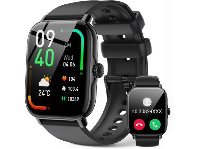 Smart Watch for Men Women, 1.85" Touch Screen Smart Watches with Call Function,111+ Sports Modes with IP68 Waterproof, Smartwatch with Heart