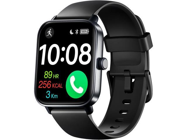 Smart Watch HD Large Display, Smart Watches for Women Men with Clear Bluetooth Calls, 24/7 Health Monitoring, Fitness Tracking, Waterproof Fitness