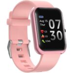 Smartwatch Fitness Tracker with Heart Rate Blood Pressure Blood Oxygen Sleep Monitor, Drink Reminder Message Reminder Activity Tracker Smart Watch