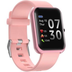 Smartwatch Fitness Tracker with Heart Rate Blood Pressure Blood Oxygen Sleep Monitor, Drink Reminder Message Reminder Activity Tracker Smart Watch
