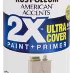Smoky Beige, Rust-Oleum American Accents 2X Ultra Cover Satin Spray Paint- 12 oz