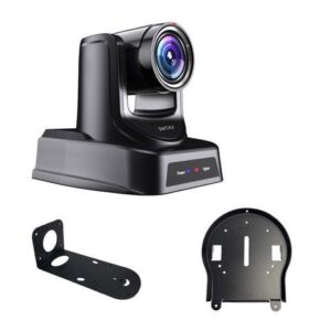 SMTAV PTZ Camera with 3G-SDI 20X Optical Zoom HDMI and IP Streaming Outputs,Broadcast Live Streaming Camera for Conference,Events With bracket