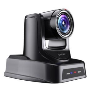 SMTAV PTZ Camera with 3G-SDI 20X Optical Zoom HDMI and IP Streaming Outputs Broadcast Live Streaming Camera for Conference,Events,Church and School