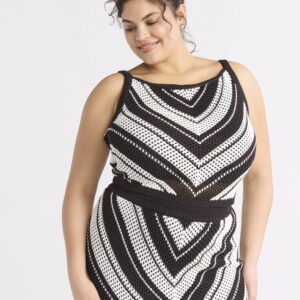 Sofia by Sofia Vergara Women's and Women's Plus Pointelle Top, Sizes XS-4X